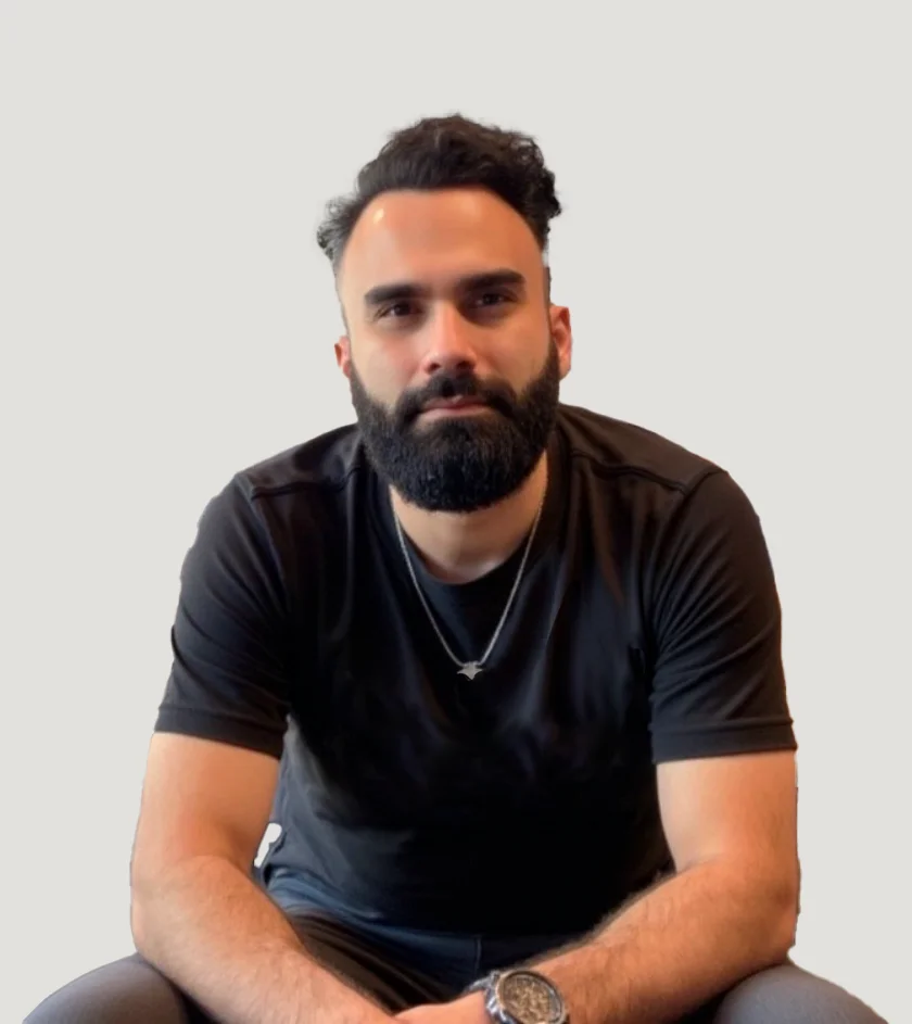 Portrait of Baran Gul, founder of B9 Design